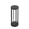FLOS In Vitro Bollard 1, 2.700 K, 40 Cm, Schwarz