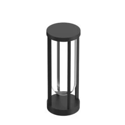 FLOS In Vitro Bollard 1, 2.700 K, 40 Cm, Schwarz