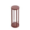 FLOS In Vitro Bollard 1, 2.700 K, 40 Cm Terracotta