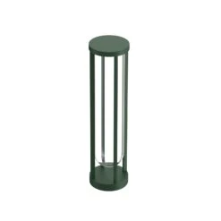 FLOS In Vitro Bollard 2, 2.700 K, 60 Cm Dunkelgrün