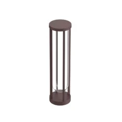 FLOS In Vitro Bollard 2, 2.700 K 60 Cm Dunkelbraun
