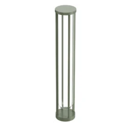FLOS In Vitro Bollard 3, 2.700 K, 90 Cm, Hellgrün