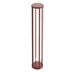 FLOS In Vitro Bollard 3, 2.700 K 90 Cm Terracotta