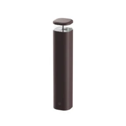 FLOS Pointbreak Bollard 2, 2.700K Dunkelbraun 60cm