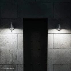 FLOS Captain Flint Außenwandlampe 2.700K Edelstahl -FLOS 3510875 2