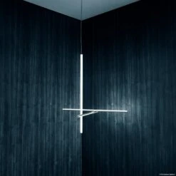 FLOS Coordinates S1 LED-Hängeleuchte, Argent Moon -FLOS 3510910 2