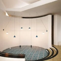 FLOS String Light Sphere Hängelampe Weiß 12m Touch -FLOS 3510925 1