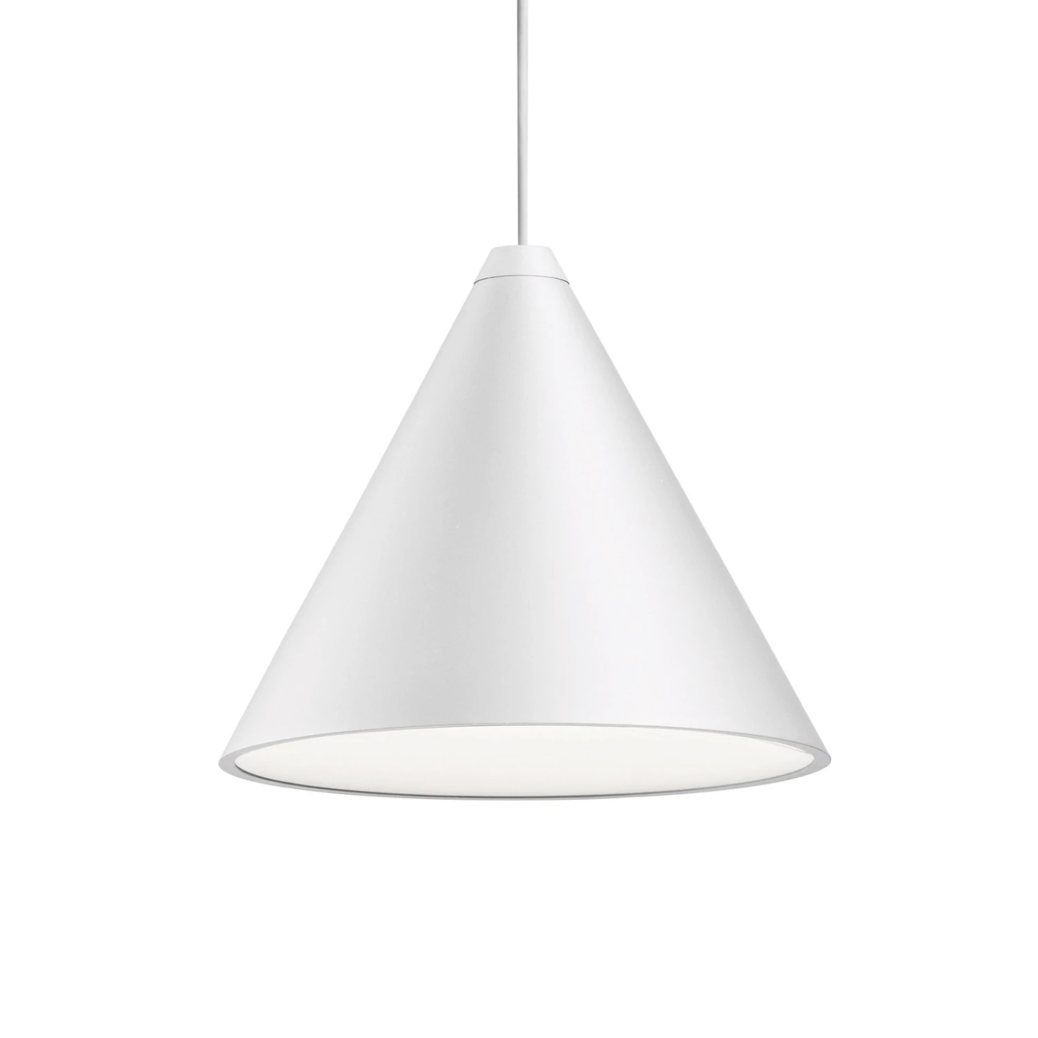 FLOS String Light Cone Hängelampe weiß 12m Touch FLOS String Light Cone Hängelampe Weiß 12m Touch -FLOS 3510926