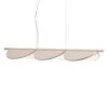 FLOS Almendra Linear LED-Hängelampe 3fl, Rosa 2 FLOS Almendra Linear LED-Hängelampe 3fl, Rosa -FLOS 3510954