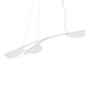 FLOS Almendra Organic Hängelampe 3fl Kurz Weiß -FLOS 3510965