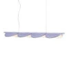 FLOS Almendra Linear LED-Hängelampe 4fl, Flieder -FLOS 3510976