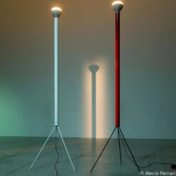 FLOS Luminator Stehleuchte, Halogen, Weiß -FLOS 3510996 2